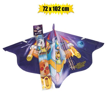Get Out In The Wind With This Single String High Flying Kite 72X102Cm, Run And Fly Your Kite High In The Sky