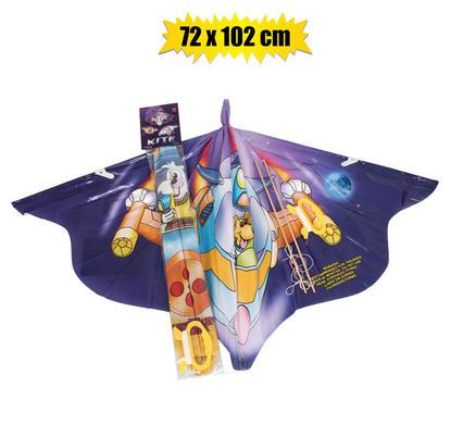 Get Out In The Wind With This Single String High Flying Kite 72X102Cm, Run And Fly Your Kite High In The Sky