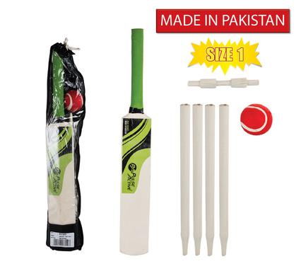 Cricket-set size 1 pvc-sleeve - 4-5year Old