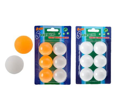 avenusa - Sport Line Table Tennis Balls (Pack Of 6) - avenu.co.za - Sport Equipment