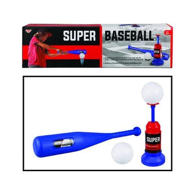 Baseball Server Sports Set 53x15cm for Kids Ages 3+ Practice Developing Batting Skills