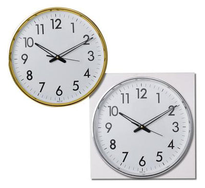 avenusa - Quartz Wall Clock Round 31cm - avenu.co.za - Home & Decor