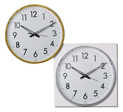 avenusa - Quartz Wall Clock Round 31cm - avenu.co.za - Home & Decor