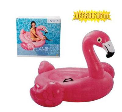 avenusa - Intex Ride On Big Flamingo Pool Float / Lounge for Kids and Adults - 142x137x97 cm - avenu.co.za - Sports & Outdoors
