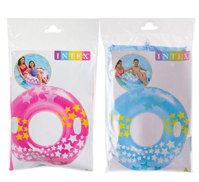 avenusa - Intex Stargaze Inflatable Pool Tube / Float with Handles -  Assorted Colours - 91 cm - avenu.co.za - Sports & Outdoors