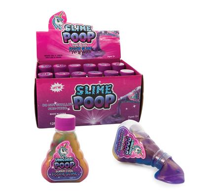 Novelty Unicorn Poop Emoji Slime, Indoor Or Outdoor Fun With Friends