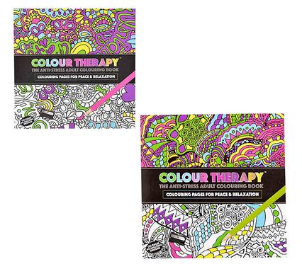 avenusa - Therapeutic Adult Colouring Book 21x20cm 120 Page - avenu.co.za - Office & School Supplies