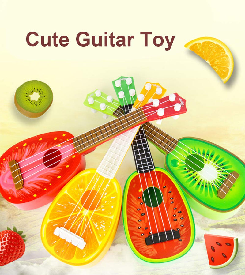 avenusa - Cute Toy Fruit Design Ukulele Guitar for Young Kids - 35cm - avenu.co.za - Toys & Games