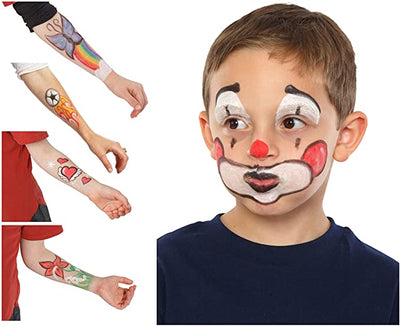 Non-Toxic Dress Up Face and Body Crayon Painting Set, 6 Colours