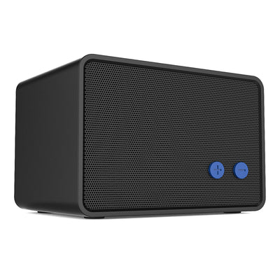 Bright Colour Rectangular Bluetooth Enabled Wireless Retro Speaker, 3W RMS, Mic for Voice Calling