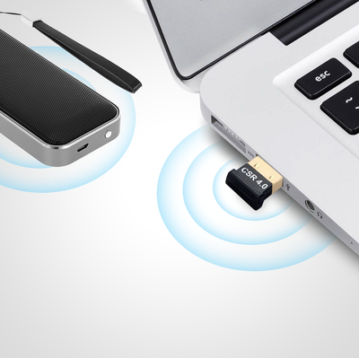 Nano Wireless Bluetooth Receiver, Link Your Computer to Any Bluetooth Devices