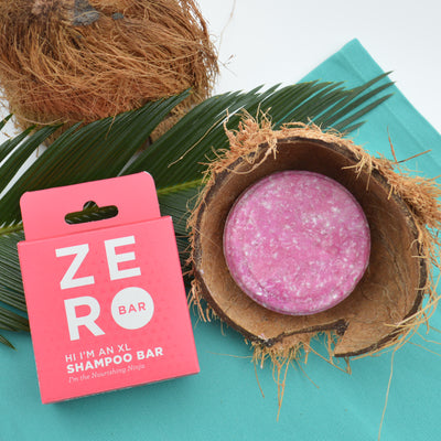 Zero Shampoo Bar 100g (4 Pack) Eco-Friendly, Cruelty-Free And Vegan Perfect Birthday, Mother's Day Gift Pack