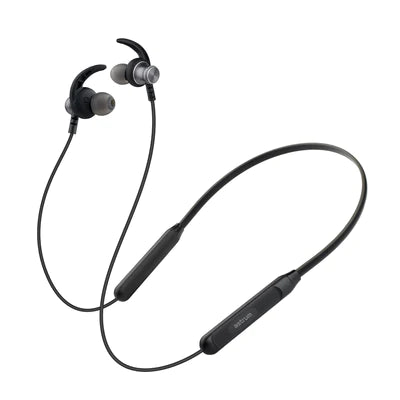 Astrum Wireless Bluetooth Magnetic Neckband Metal Earphones Secure and Comfortable Supports Calls and Music Magnetic Earbuds