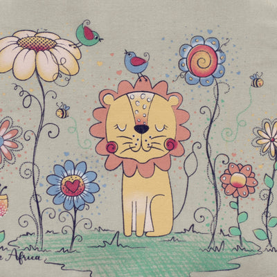Cute Little Lioness Infant Baby Girl Set, Cotton Fabric - Sizes 12-24 Months