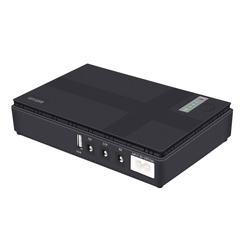 Astrum PB070 10400mah 18w Mini Ups Power Bank for WIFI Router (A91507-B)