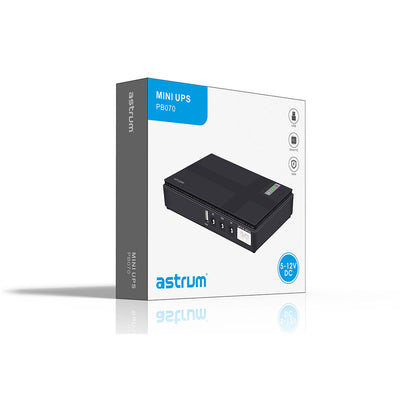 Astrum PB070 10400mah 18w Mini Ups Power Bank for WIFI Router (A91507-B)