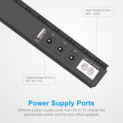 Astrum PB070 10400mah 18w Mini Ups Power Bank for WIFI Router (A91507-B)