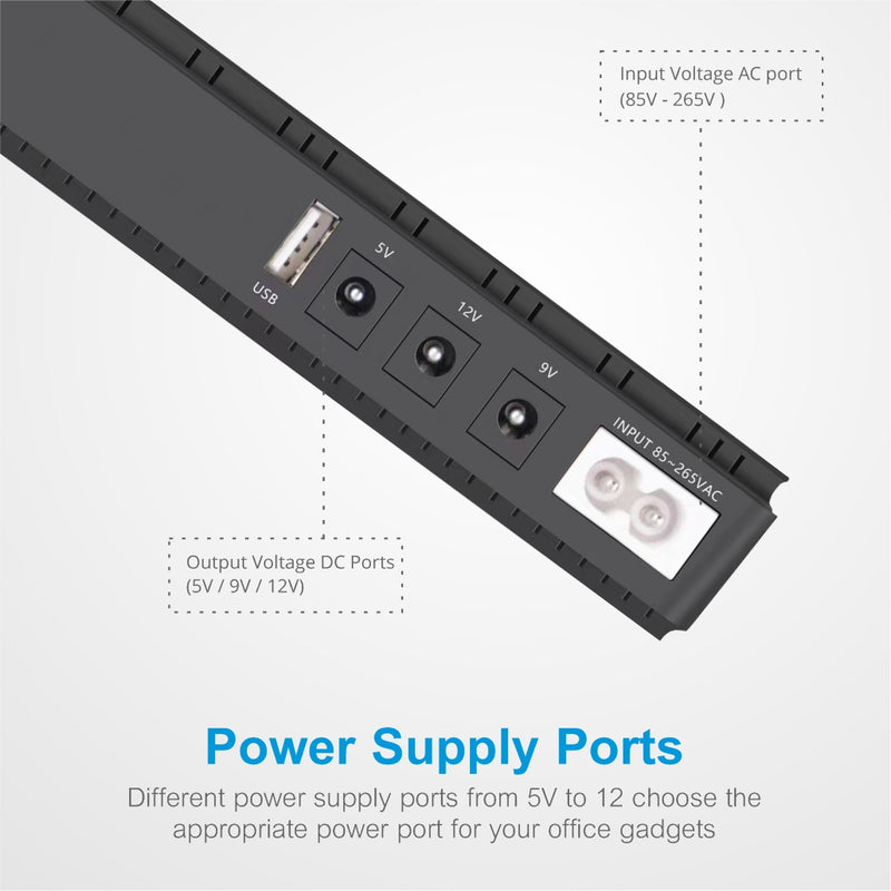Astrum Fibre Router Astrum PB070 10400mah 18w Mini Ups Power Bank for WIFI Router (A91507-B ...