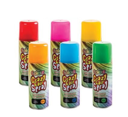 Temporary Colour Crazy Party Hair Spray, 250ml