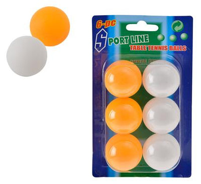 avenusa - Sport Line Table Tennis Balls (Pack Of 6) - avenu.co.za - Sport Equipment