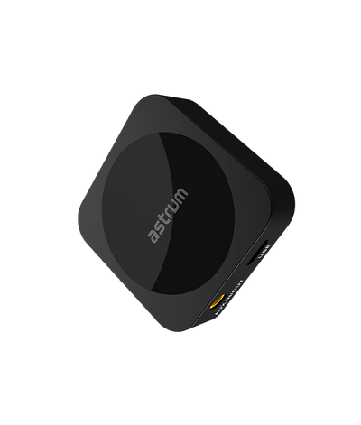 2-In-1 Wireless Bluetooth Transmitter or Receiver Mode with Single Switch, 5 Hours Playback Time
