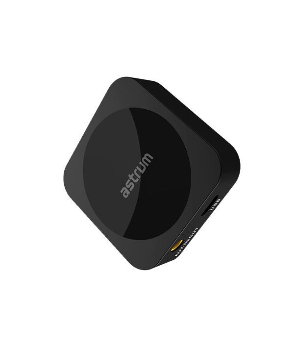 2-In-1 Wireless Bluetooth Transmitter or Receiver Mode with Single Switch, 5 Hours Playback Time