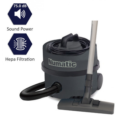 Numatic Compact High Power Dry Vacuum Cleaner, NVP180-11 NuPro